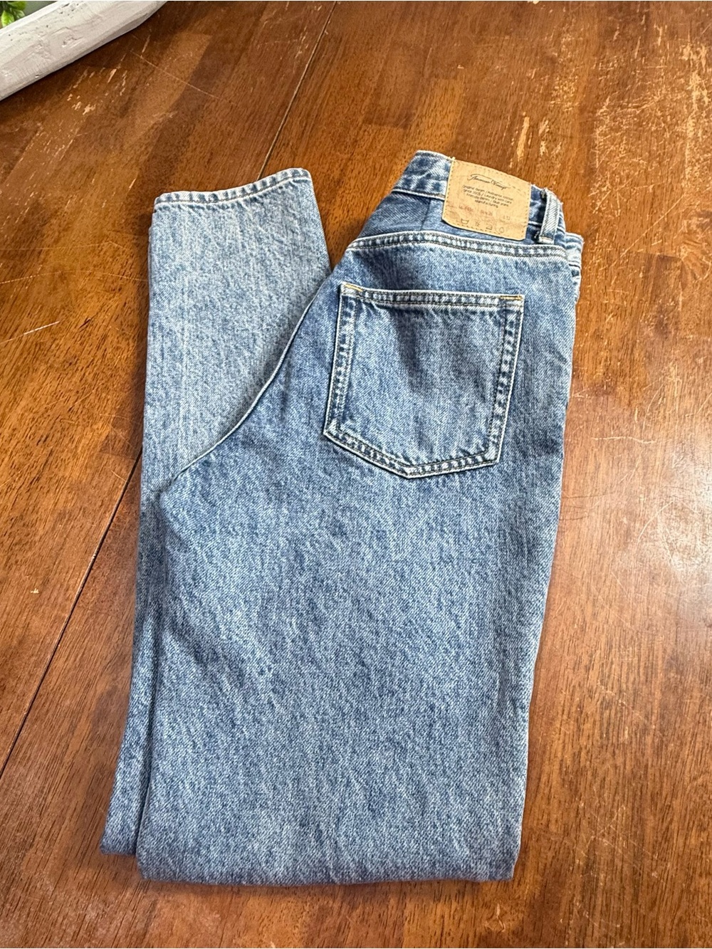 American Vintage Le Fitte Women’s Jeans Size 26 L32 Acidwash
